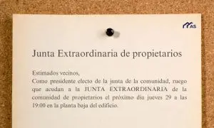 Requisitos convocatoria junta extraordinaria comunidad​